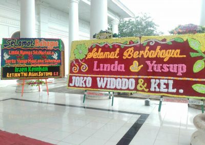 Papan Bunga ucapan Pernikahan Bengkulu